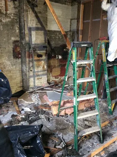 Commercial water damage restoration in a Brockton building